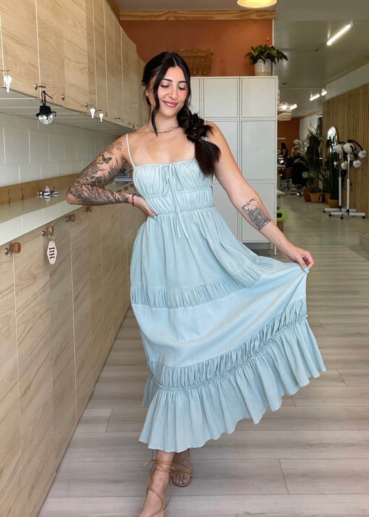 Seaside Serenity Boho Maxi Dress – The Collective Redlands