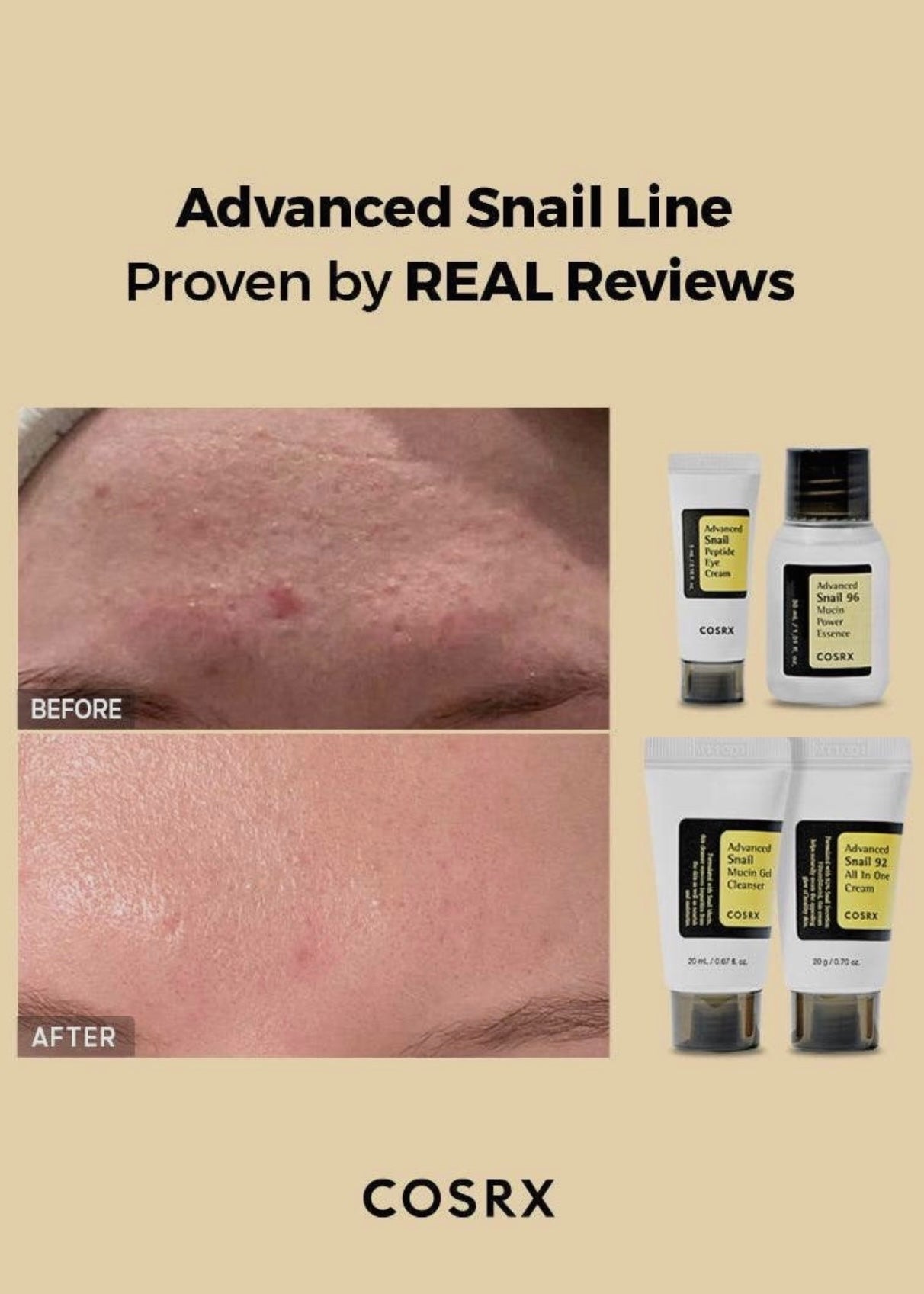 COSRX ALL ABOUT SNAIL KIT 4-step