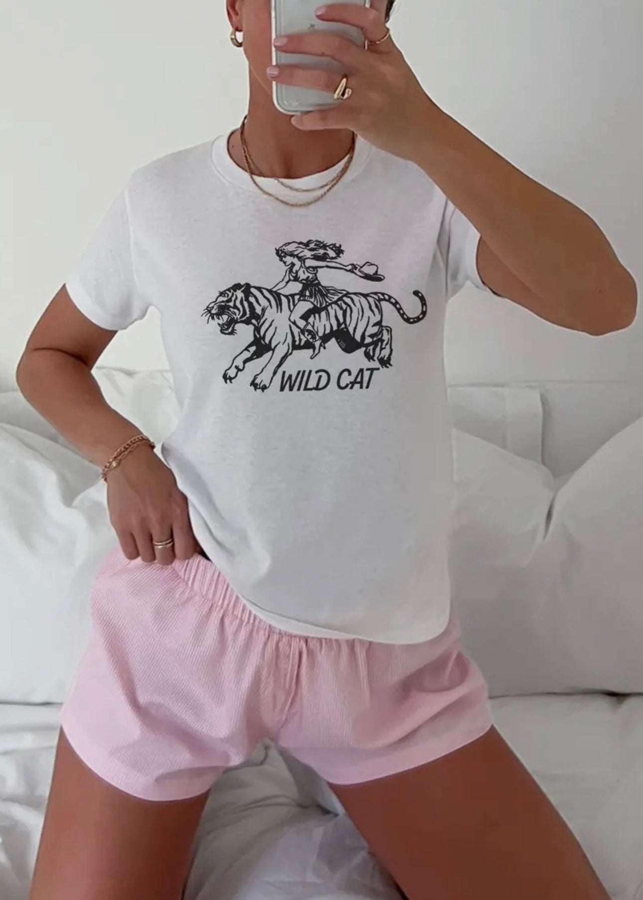 Wild Cat 90's Graphic Tee