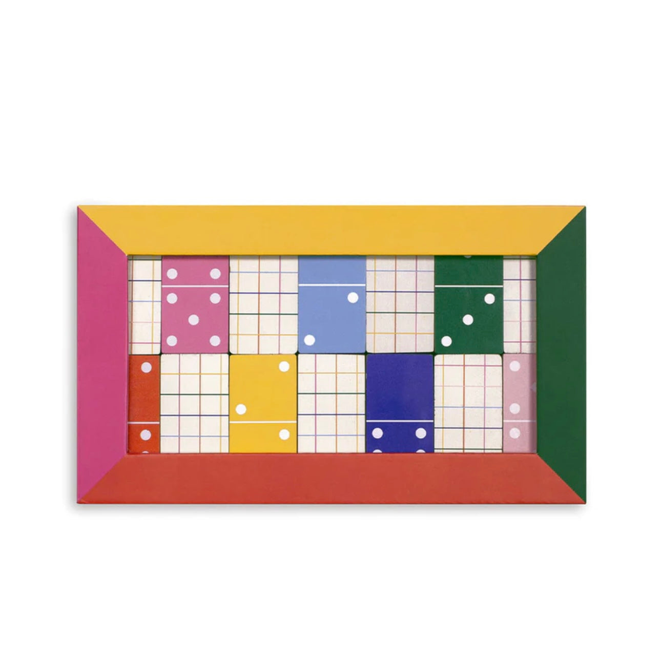 Game Night! Colorblock Dominoes