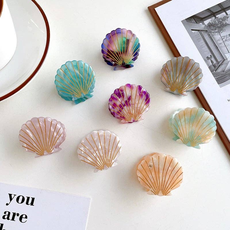 (Copy) Ocèane Mini 1" Seashell Hair Clips