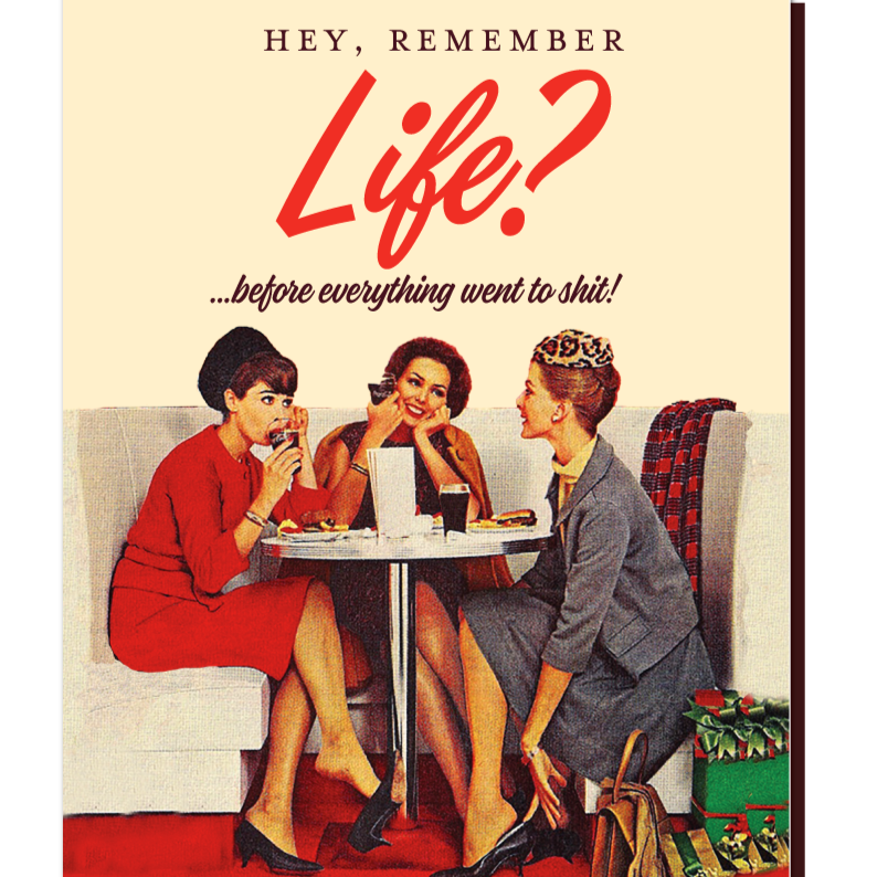 “Remember Life” Greeting Card