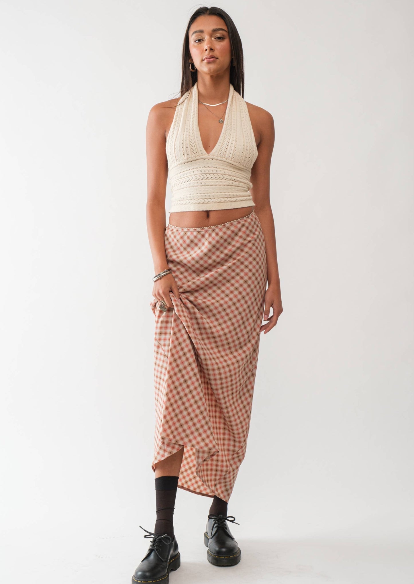 Dollhouse Blues Maxi Skirt