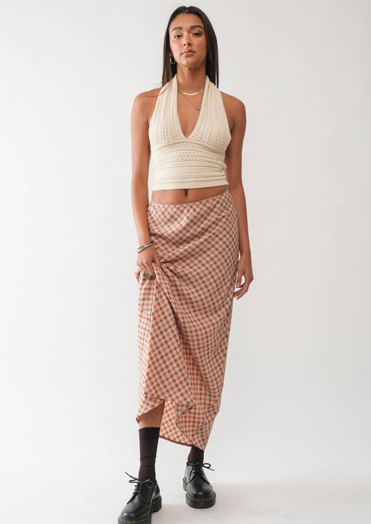Dollhouse Blues Maxi Skirt