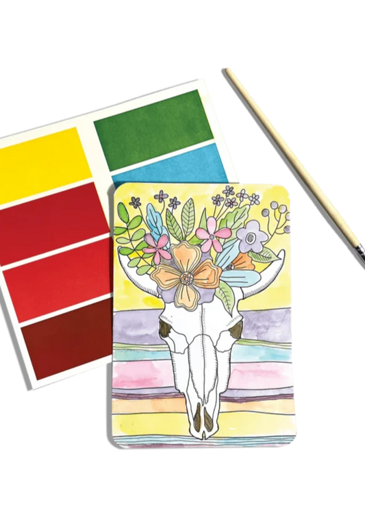 Scenic Hues DIY Watercolor Kit - Desert Getaway