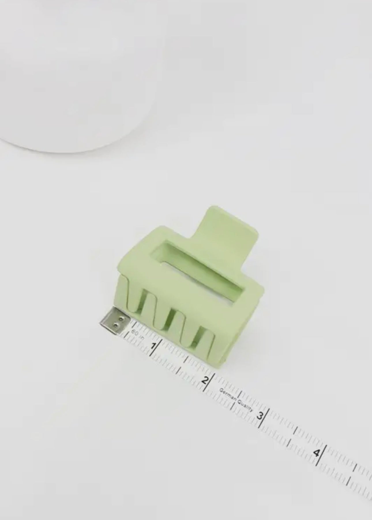 Matte Rectangle Cutout Hair Claws