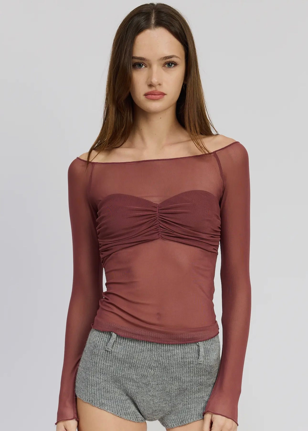 High Class Vibe Sheer Longsleeve