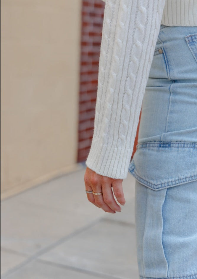 Baby Girl Cargo Jeans