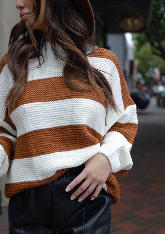 Lil’ Bit Coco Oversized Knit Sweater