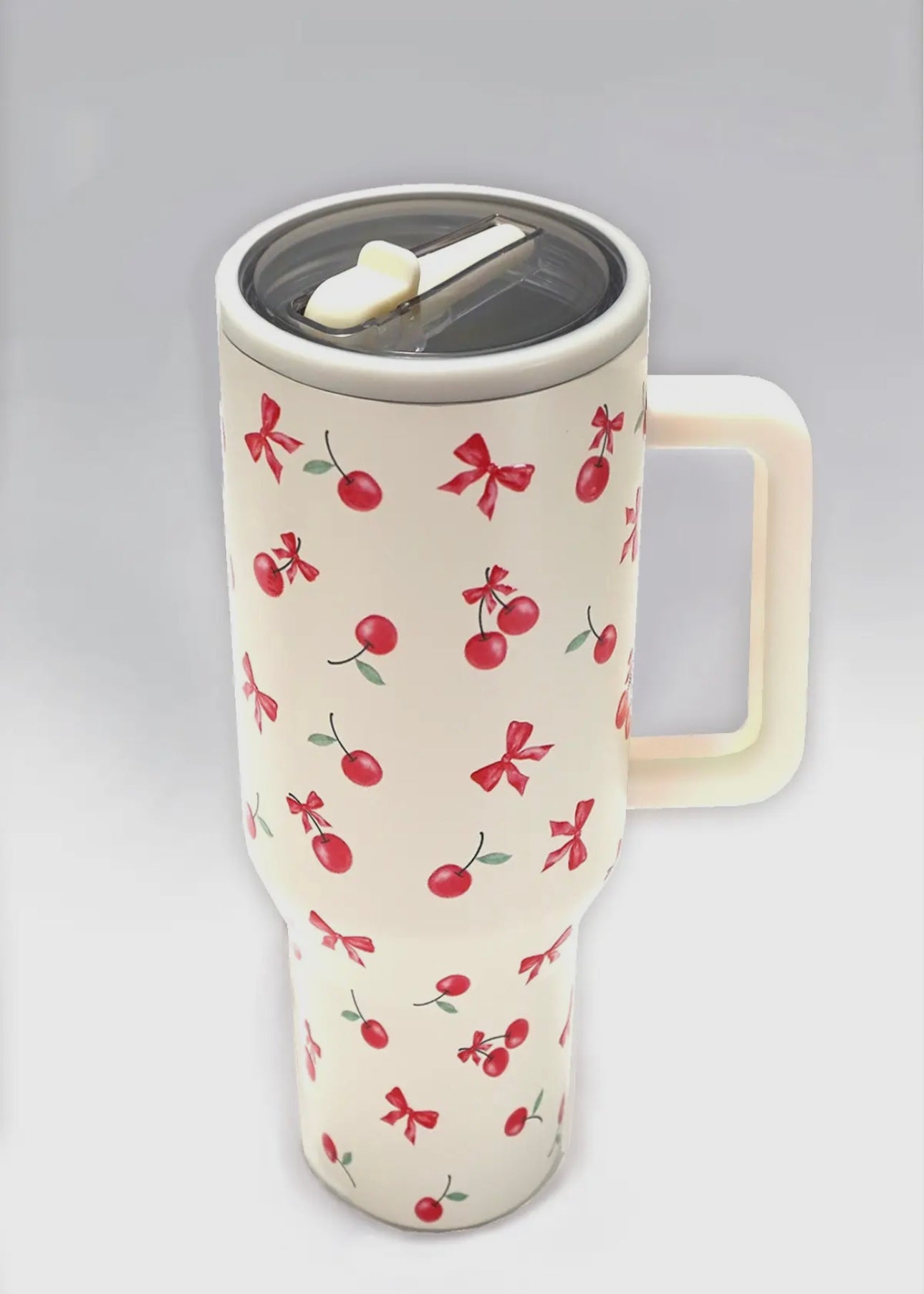 Cherries & Cream 40oz Spill Free Tumbler