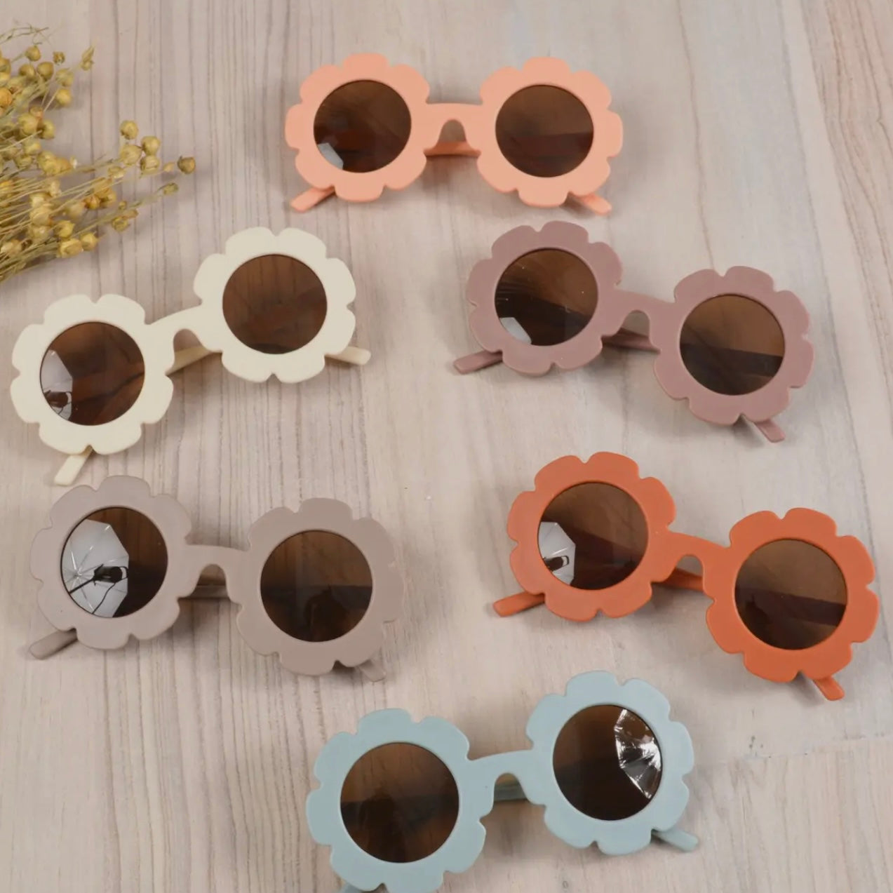 Sunflower Sunglasses for Kids