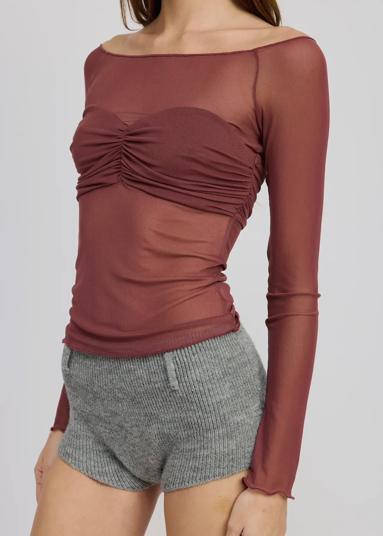 High Class Vibe Sheer Longsleeve