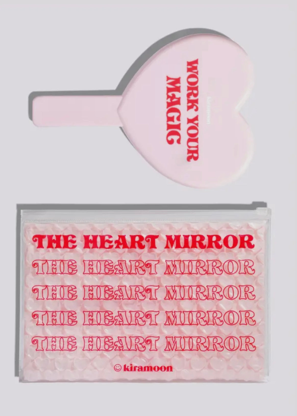 Kiramoon "Work Your Magic" Heart Mirror