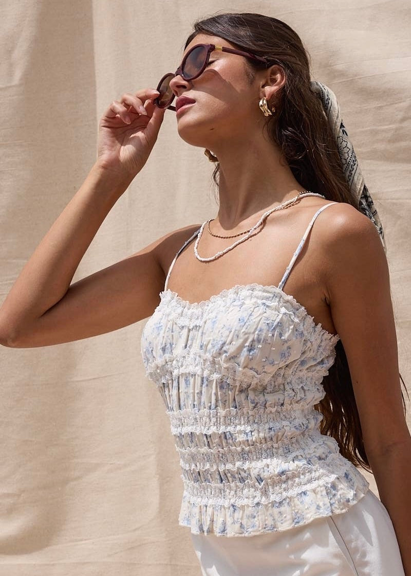 Romance Era Lace Cami Top