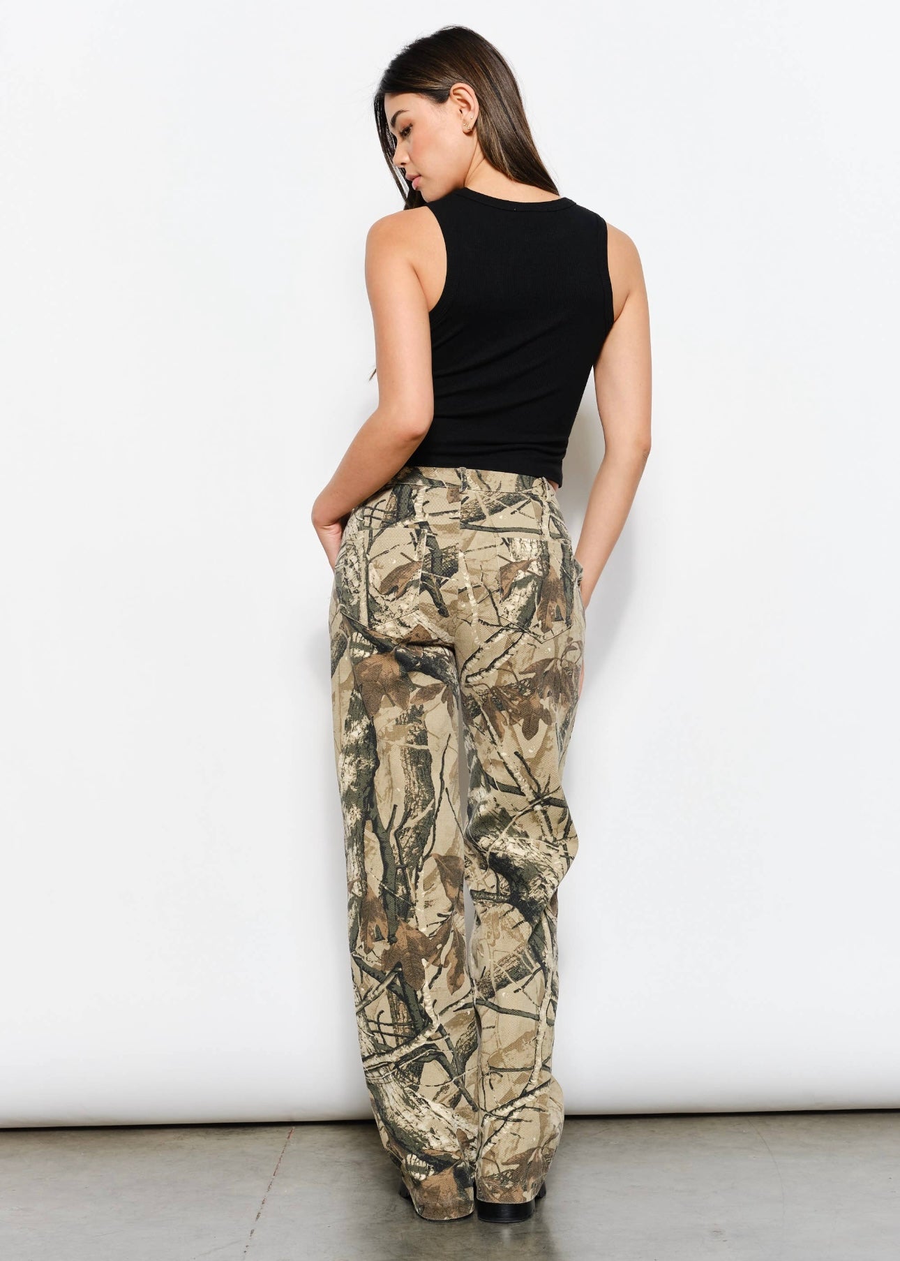 Seek Me Out Twill Camo Pants