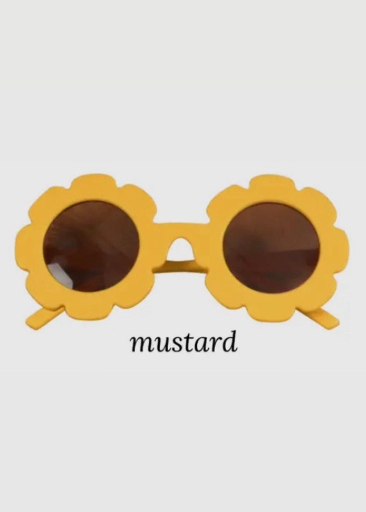 Sunflower Sunglasses for Kids
