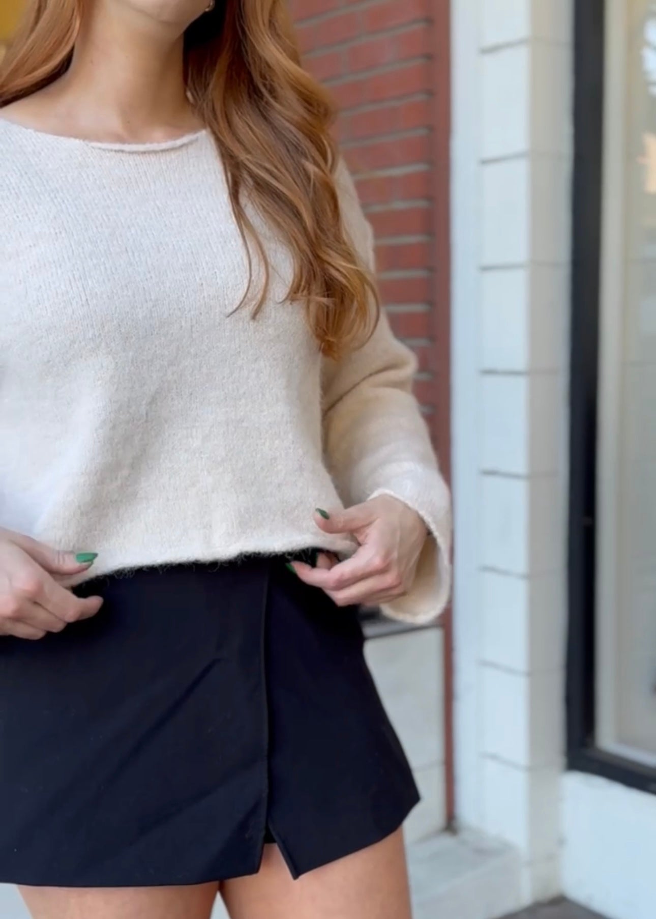 Adore You Melange Knit Sweater