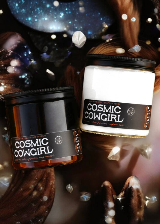 COSMIC COWGIRL - Saffron, Cedar & Amberwood Candle