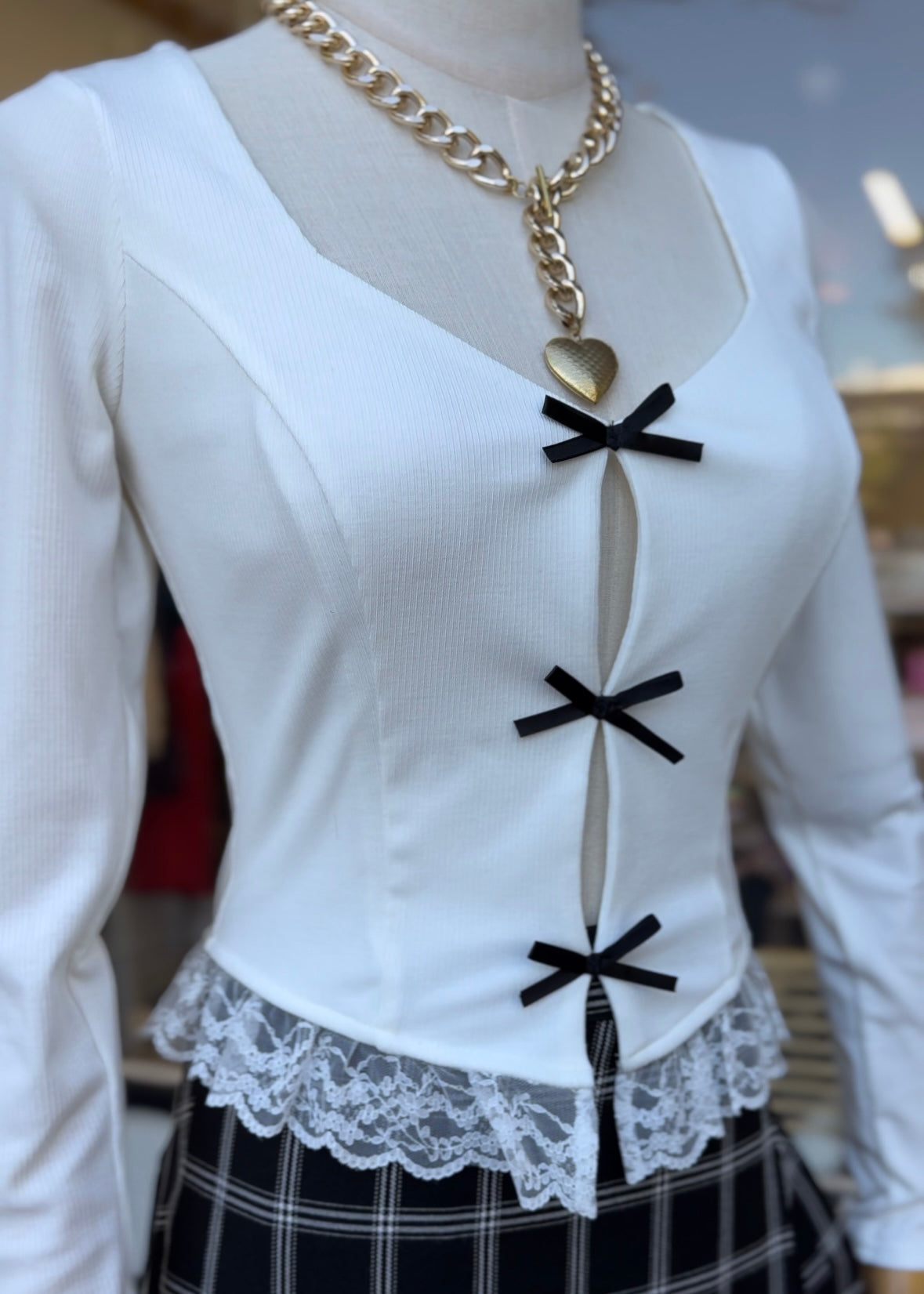 Little Bow Peep Long Sleeve Top
