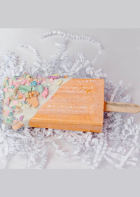 Orange Popsicle Sidewalk Chalk