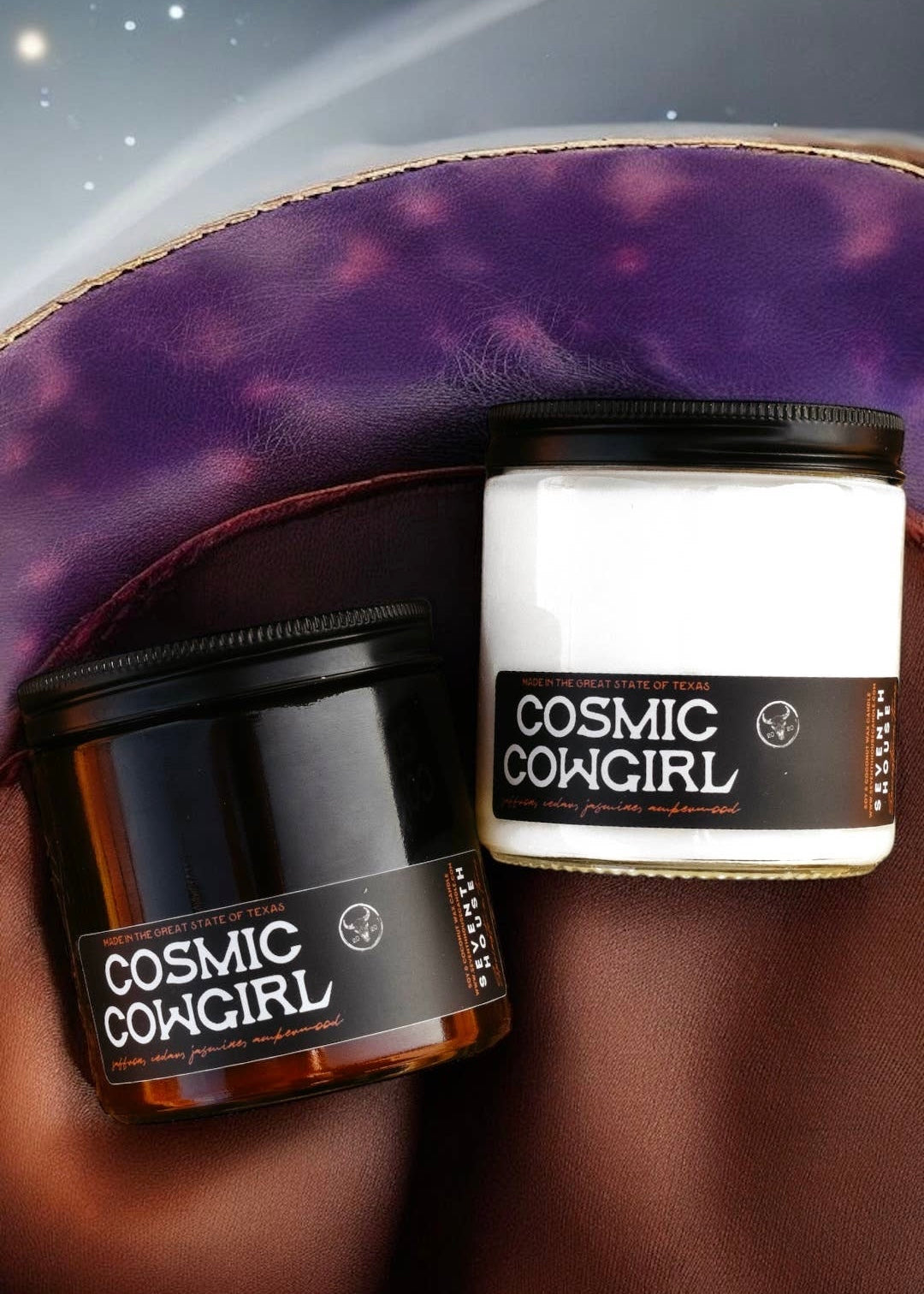 COSMIC COWGIRL - Saffron, Cedar & Amberwood Candle