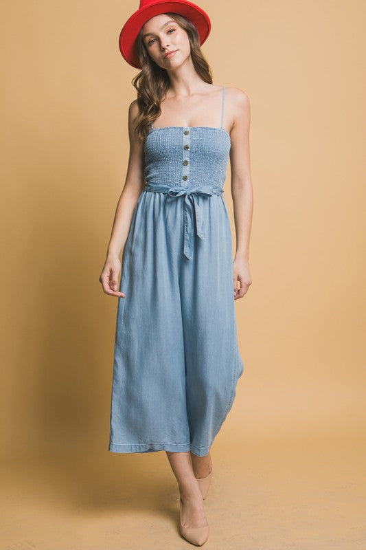 Flowers in Bloom Wide Leg Jumpsuit