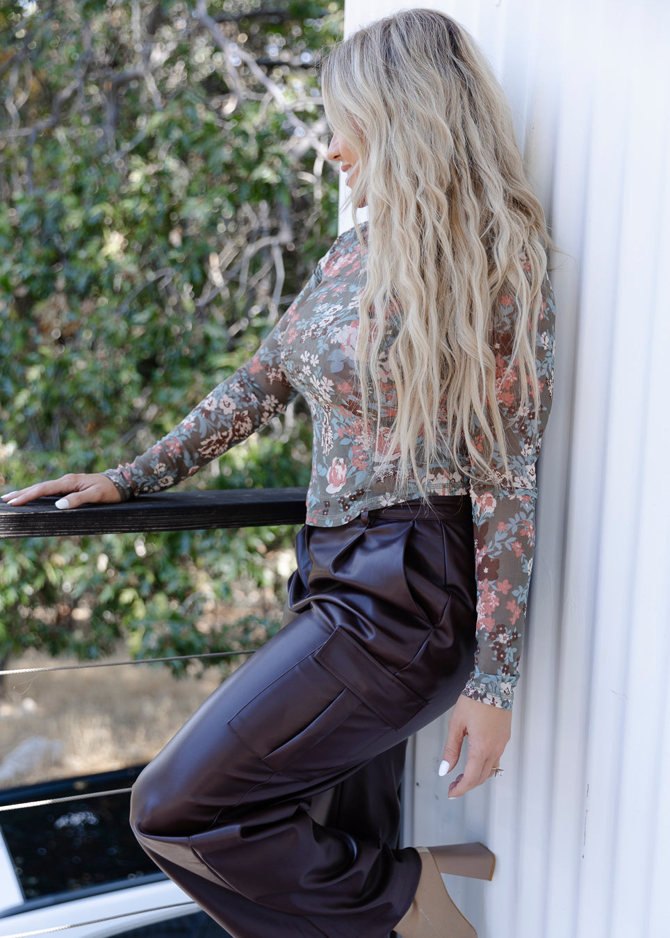 The Night is Young Mesh Top
