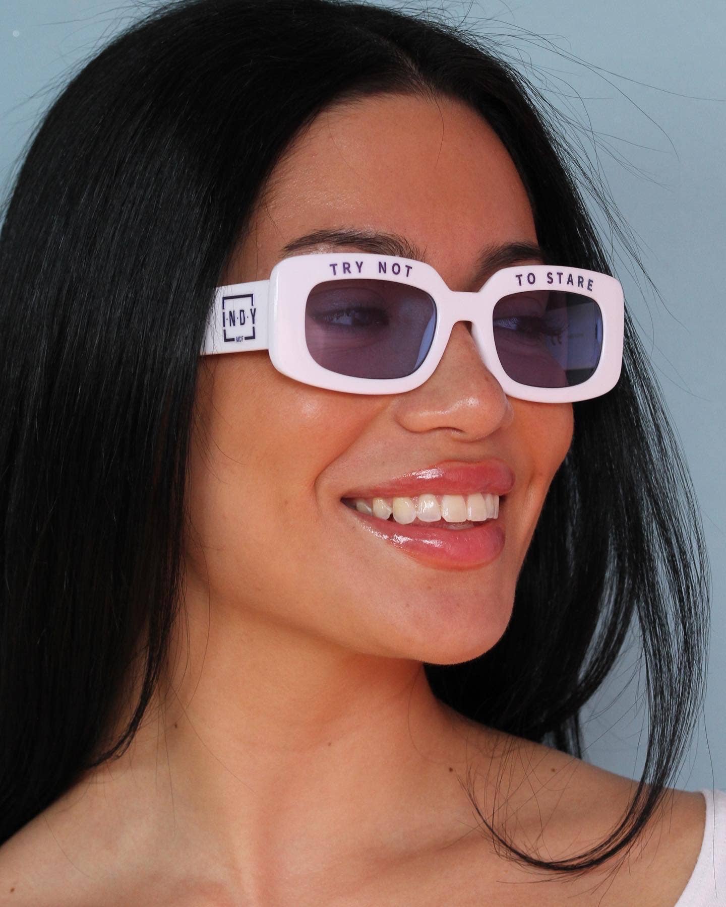 Sassy ‘Try Not to Stare’ INDY Sunglasses – Loved by Alix Earle