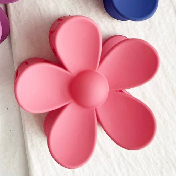 Large Daisy Flower 3x3" Hair Claws