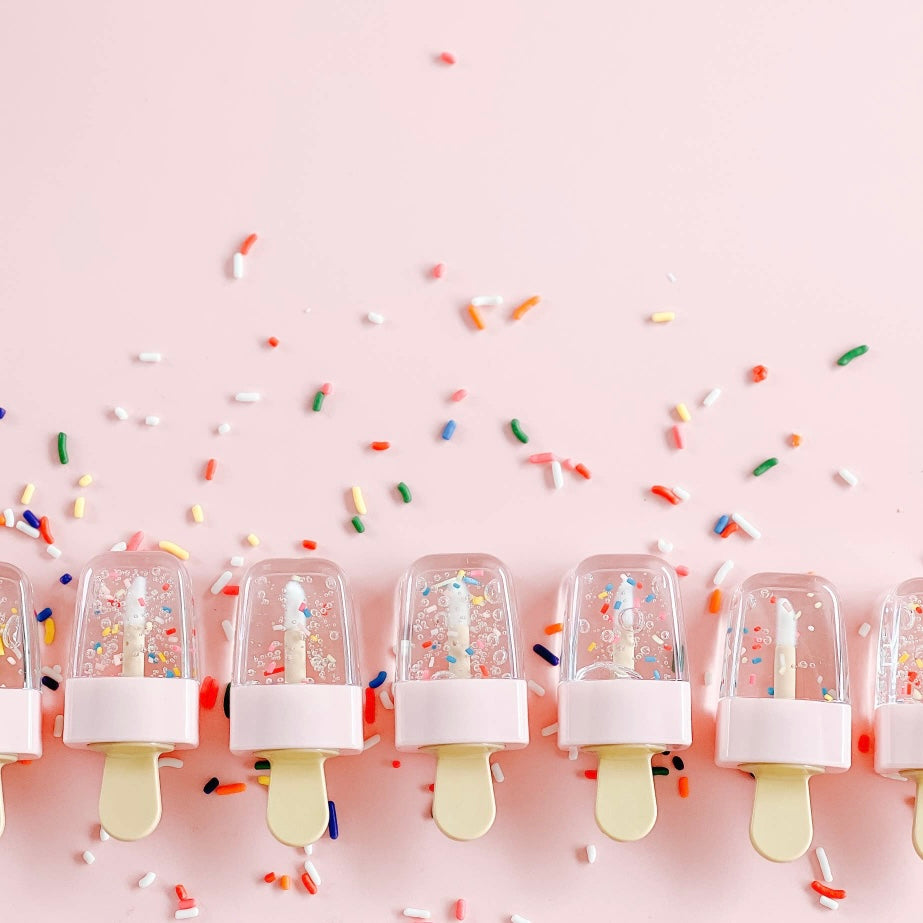 Churro Scented Hydrating Lip Gloss with Faux Sprinkles - Vegan & Cruelty-Free