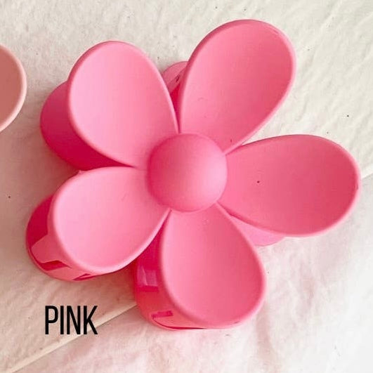 Large Daisy Flower 3x3" Hair Claws