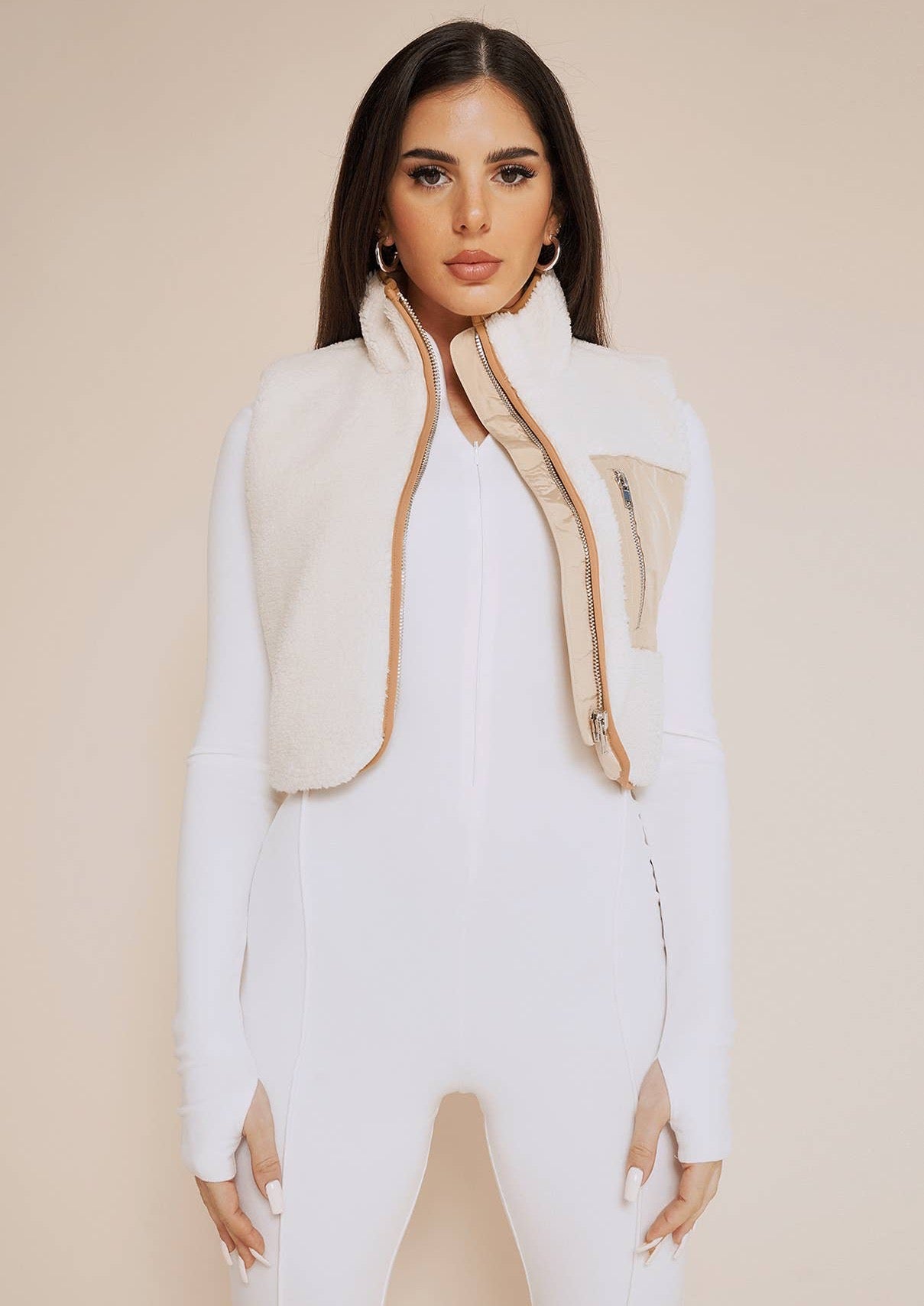 Must-Have Boucle Cropped Vest
