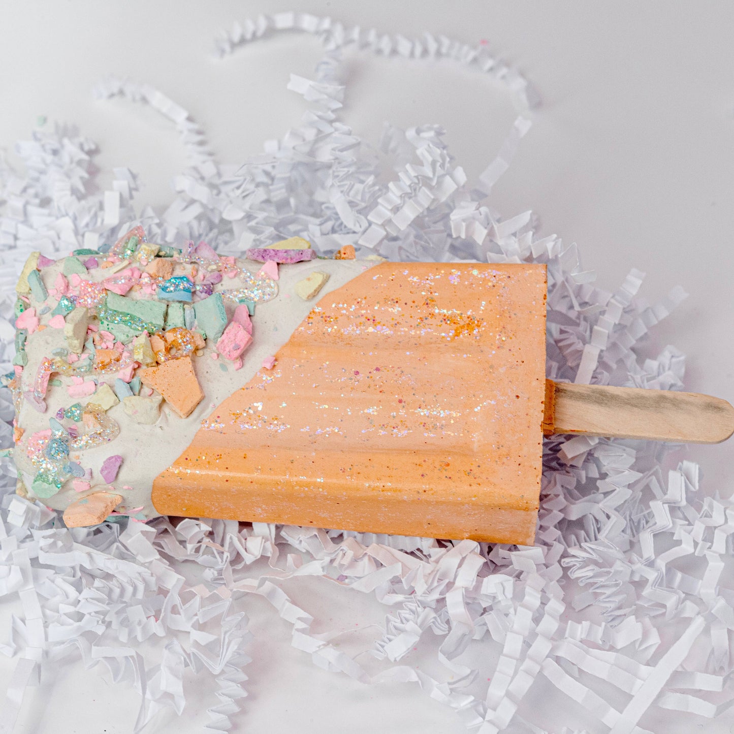 Orange Popsicle Sidewalk Chalk