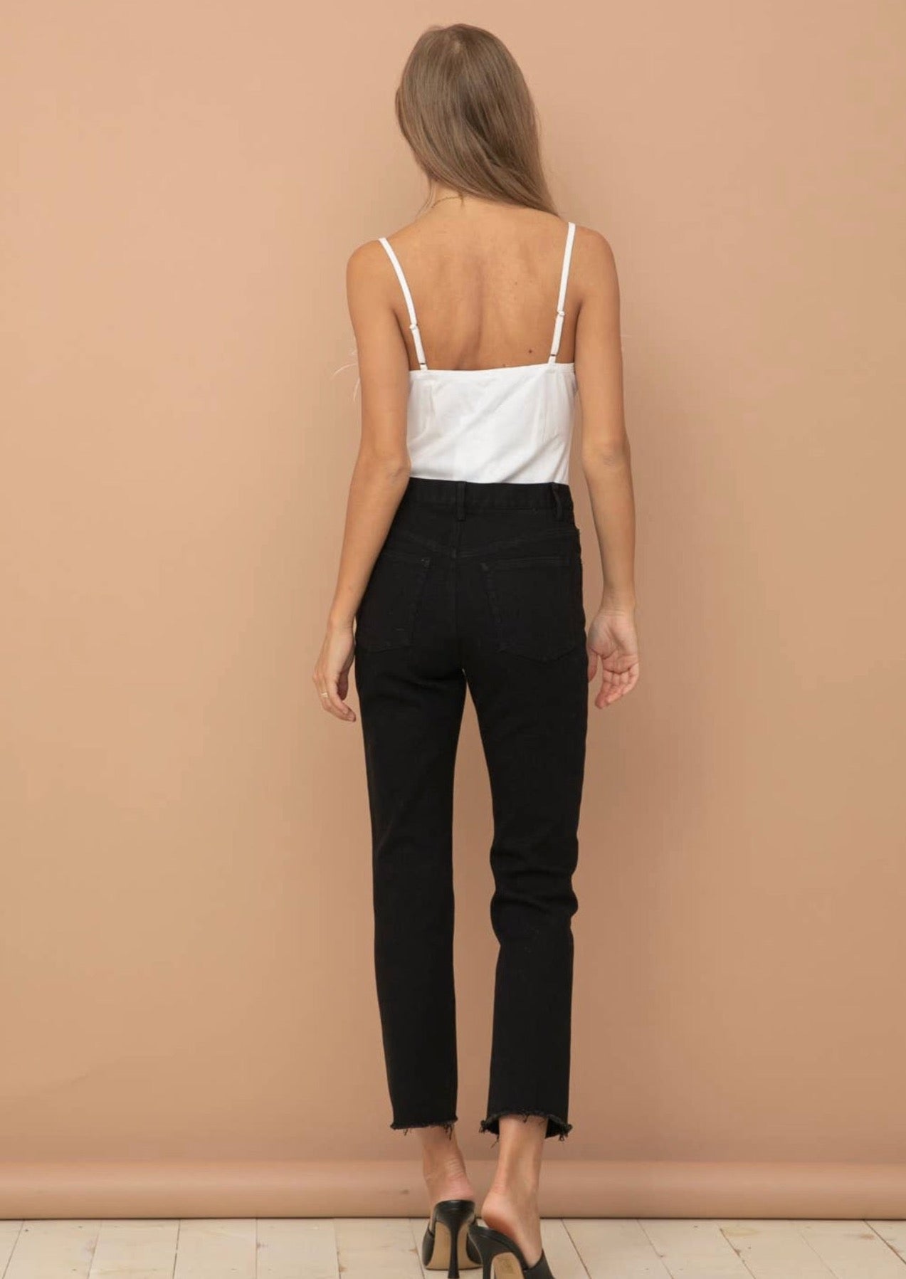 Naughty or Nice Sweetheart Cami Bodysuit in Snow White