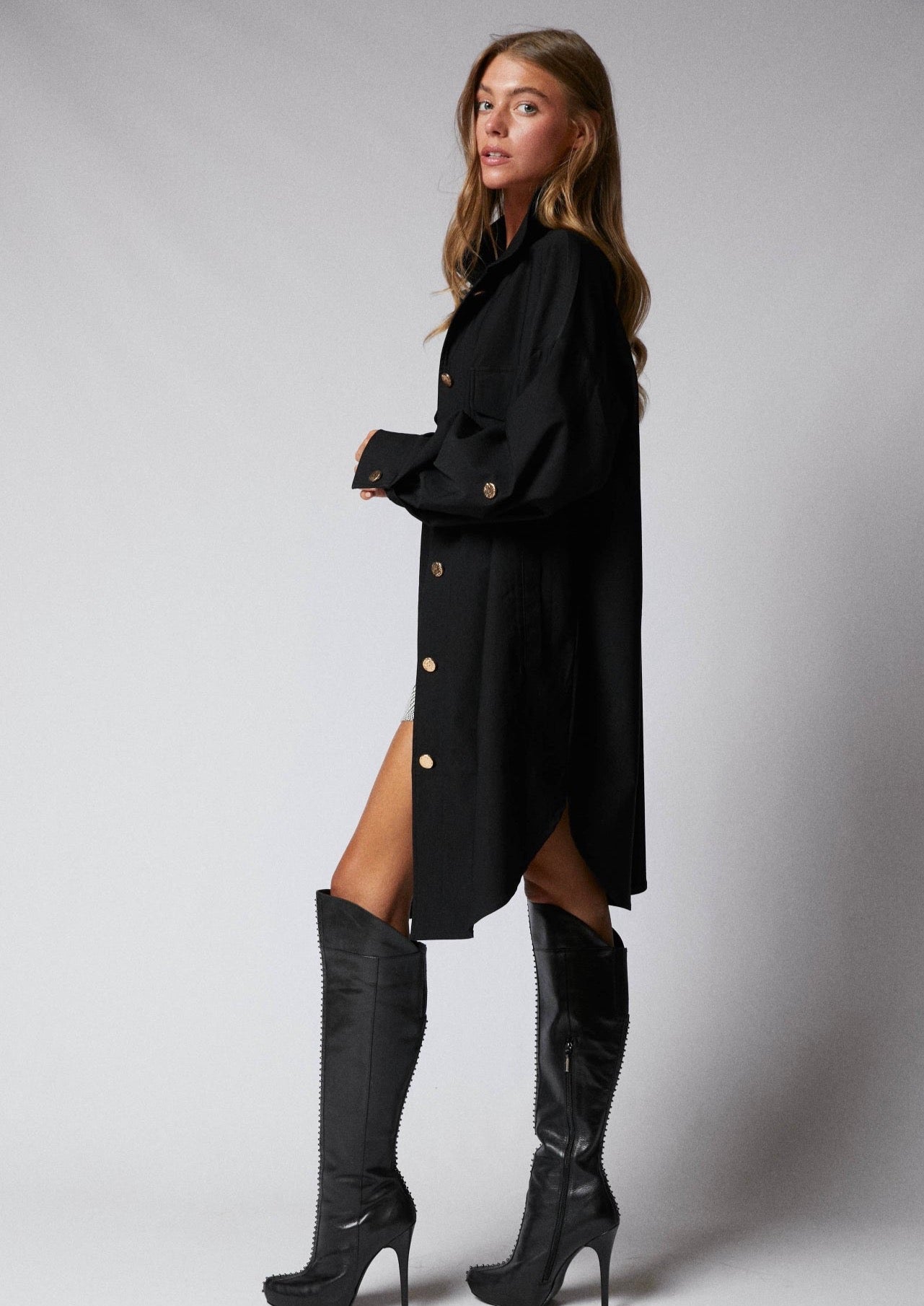 Into The Night Longline Jacket