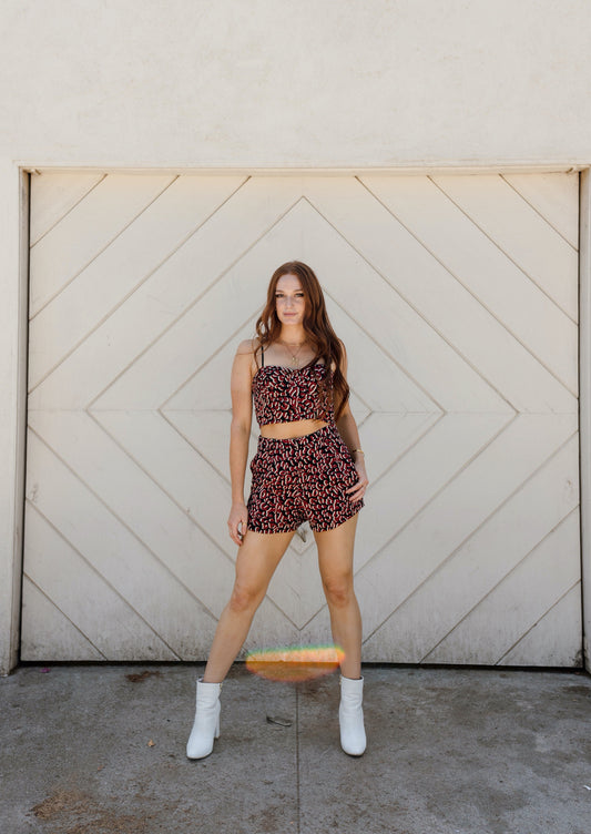In the Jungle Leopard Shorts
