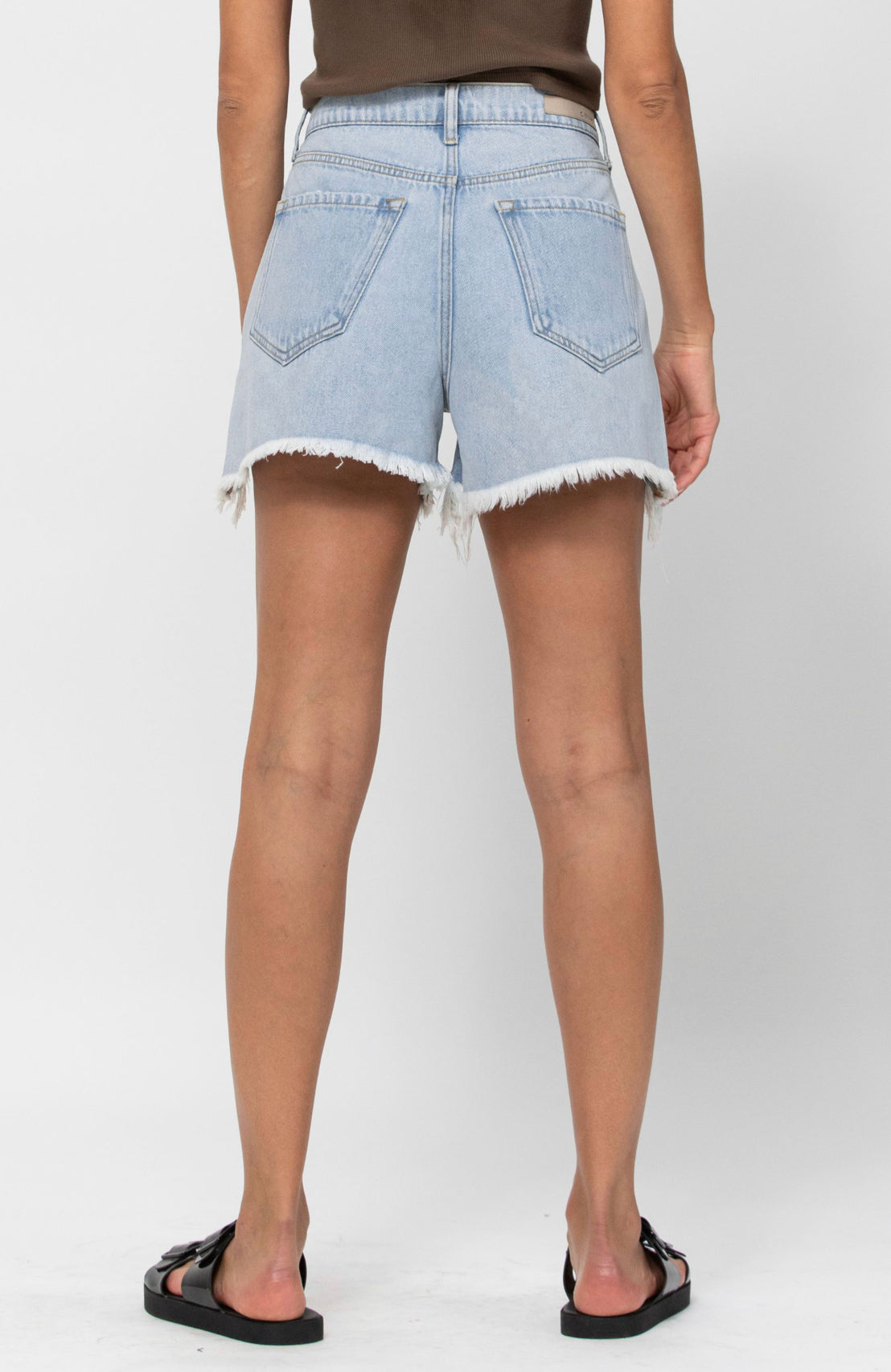 What a Feeling Ribcage High Rise Shorts
